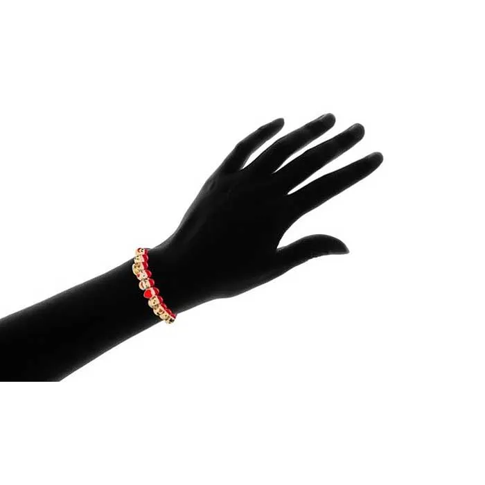 Santa Emoji Charm Bracelets