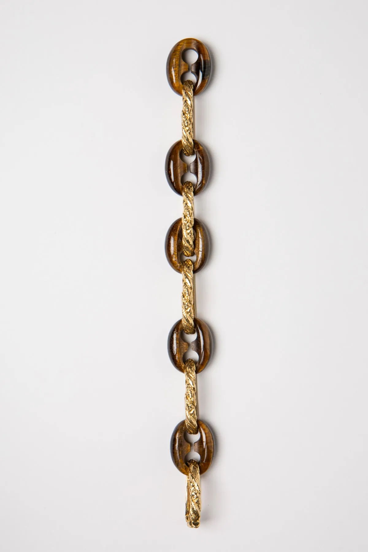 SARAH JANE WILDE | TIGERS EYE LINK BRACELET