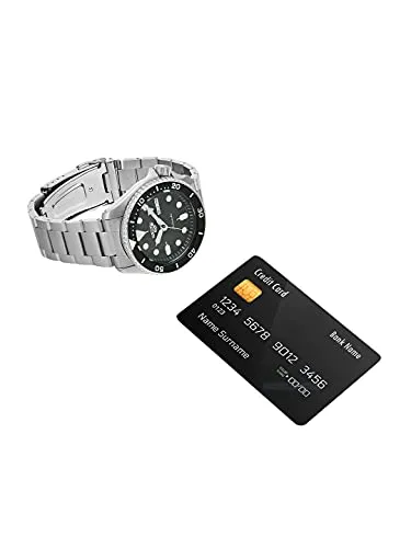 Seiko Men's Analogue Automatic Watch with Stainless Steel Strap SRPD55K1