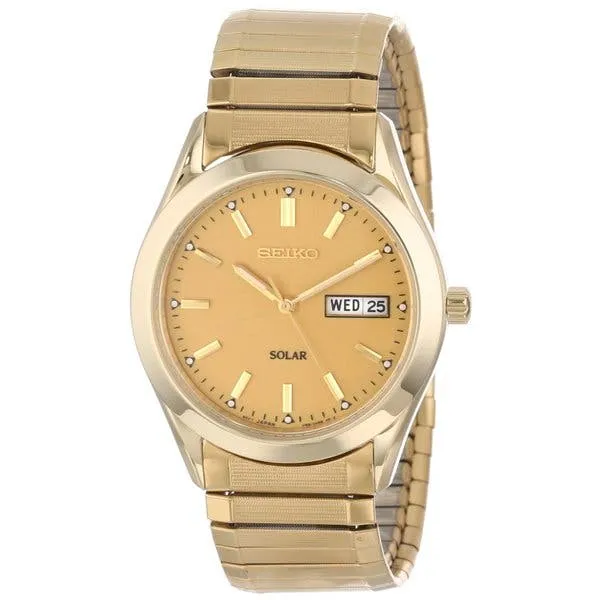 Seiko Men's SGFA02 Gold - Tone Stainless-Steel Quartz Watch