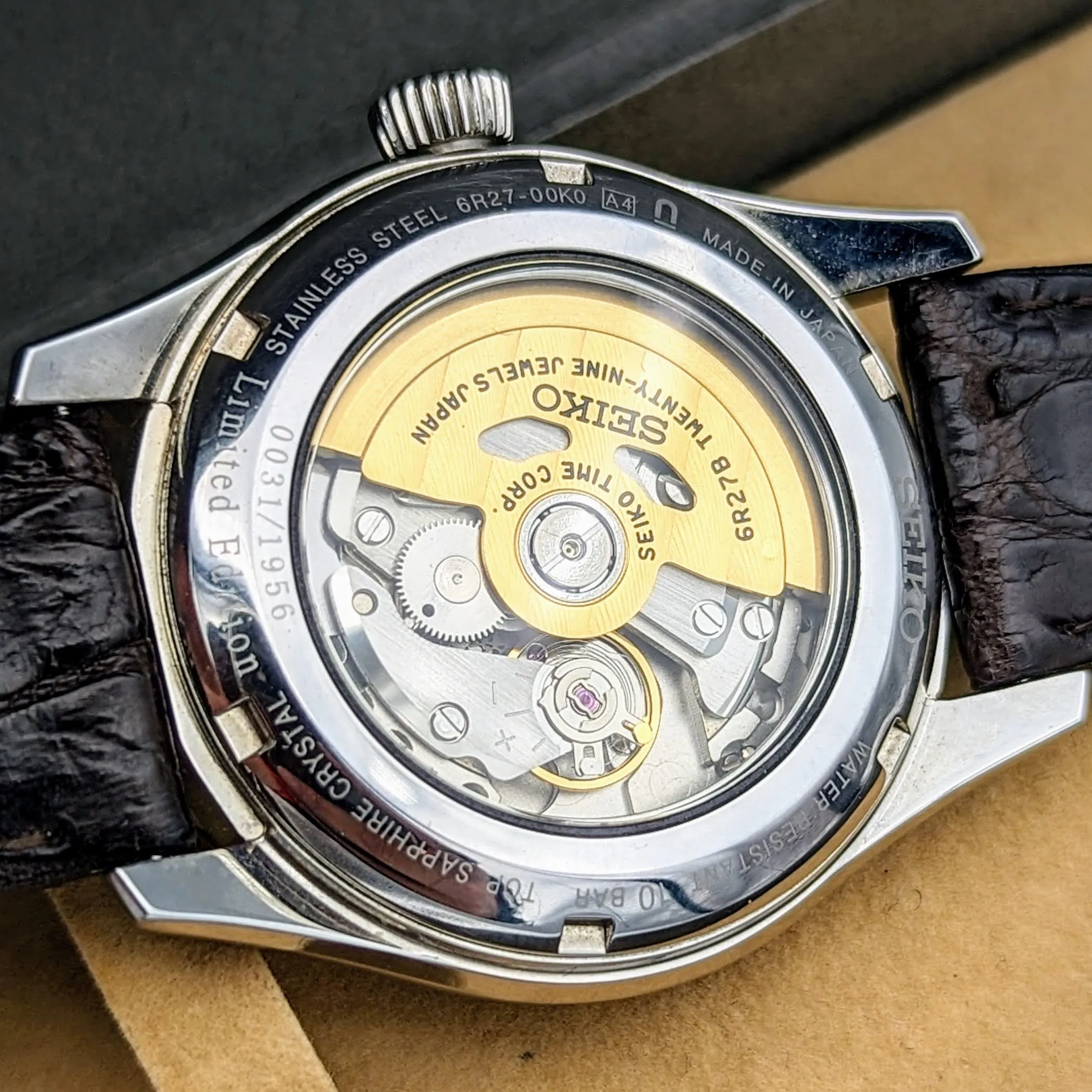 SEIKO Presage Automatic Watch 60TH Anniversary Limited Edition Wristwatch