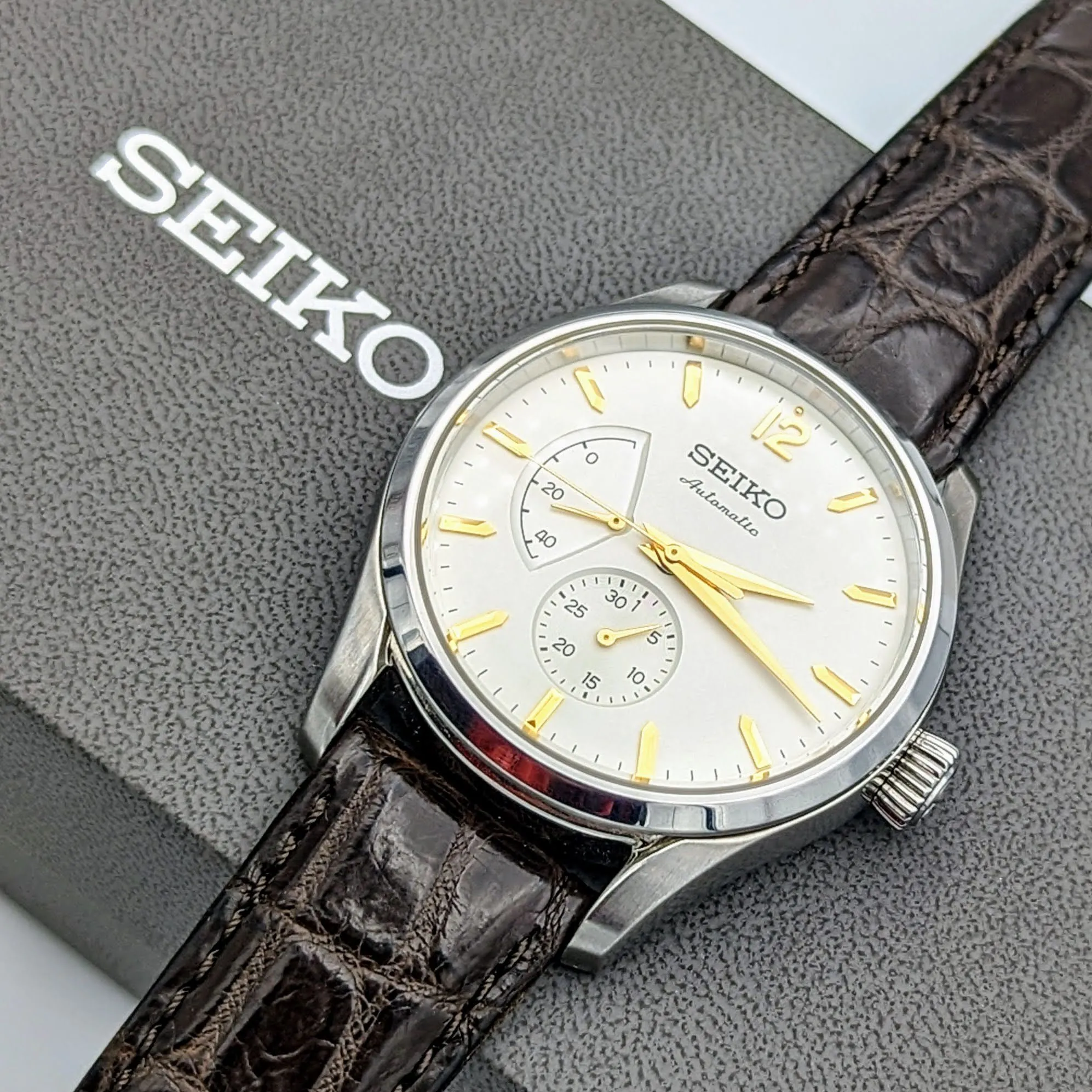 SEIKO Presage Automatic Watch 60TH Anniversary Limited Edition Wristwatch