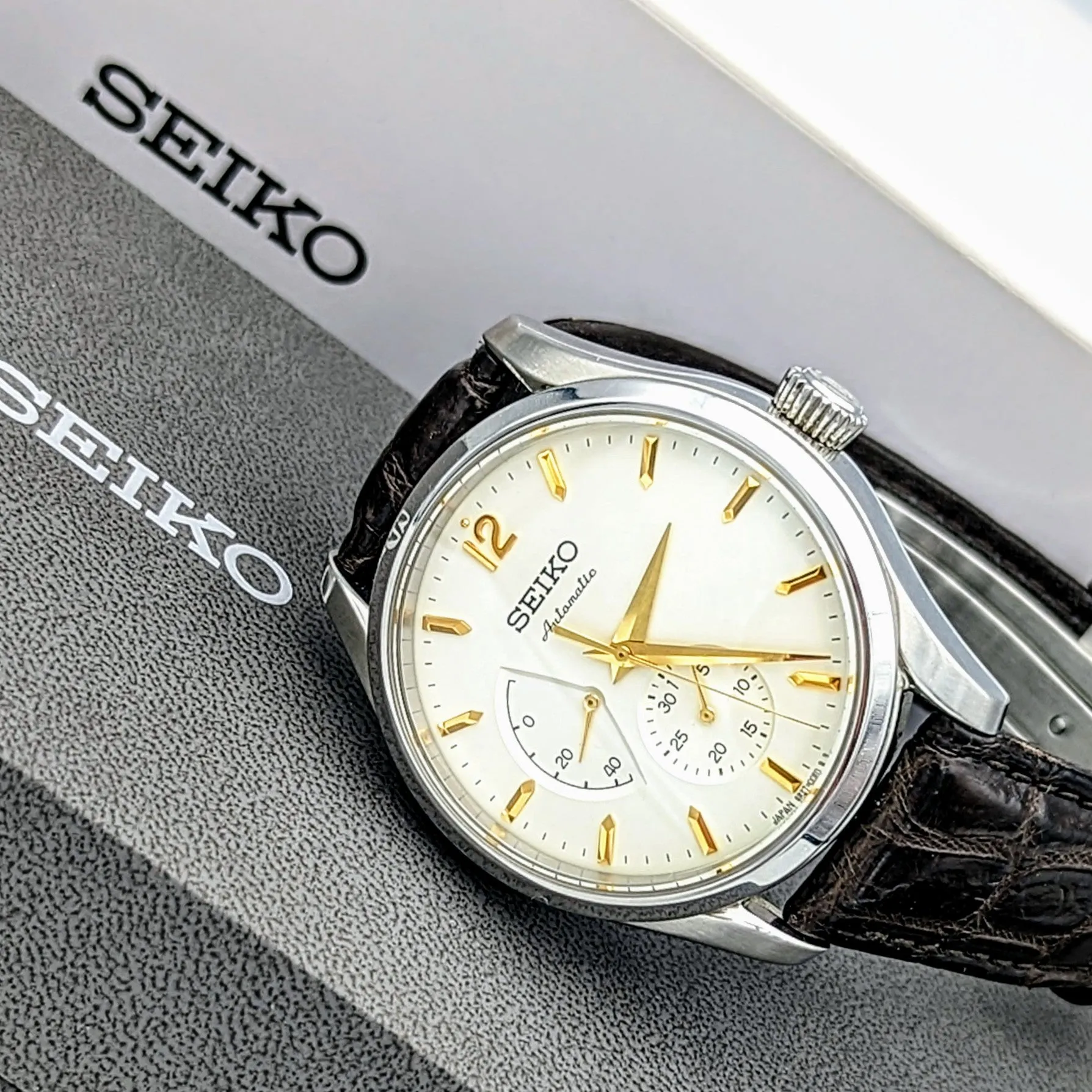 SEIKO Presage Automatic Watch 60TH Anniversary Limited Edition Wristwatch