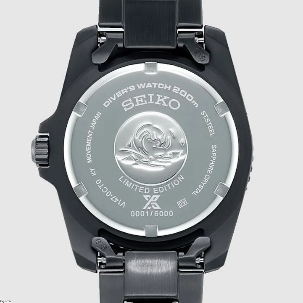 Seiko Prospex ‘Black Series’ Limited Edition Solar Men's Watch SNE587P1