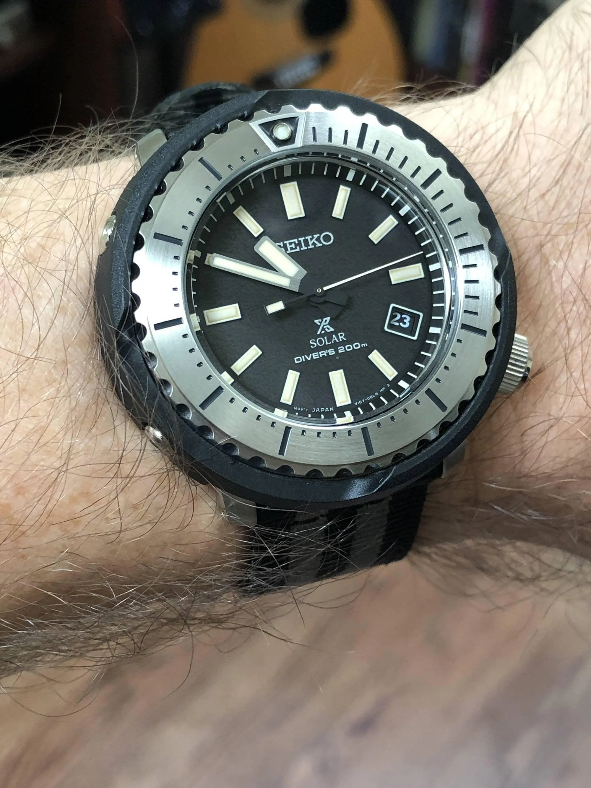 Seiko Prospex Solar Men's Watch SNE541