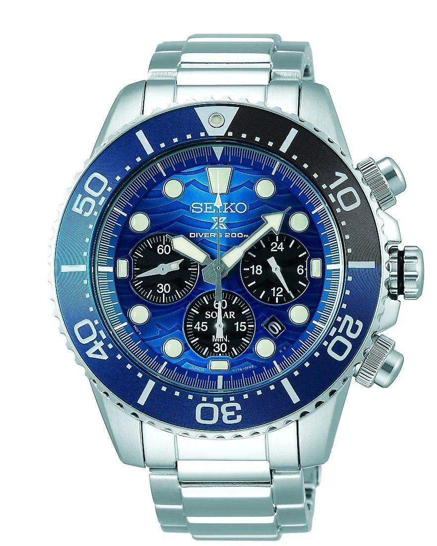 Seiko Prospex Solar Men's Watch SSC741
