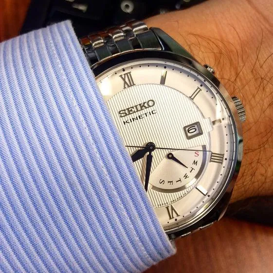 Seiko Quartz Analog Display Men's Watch SRN055