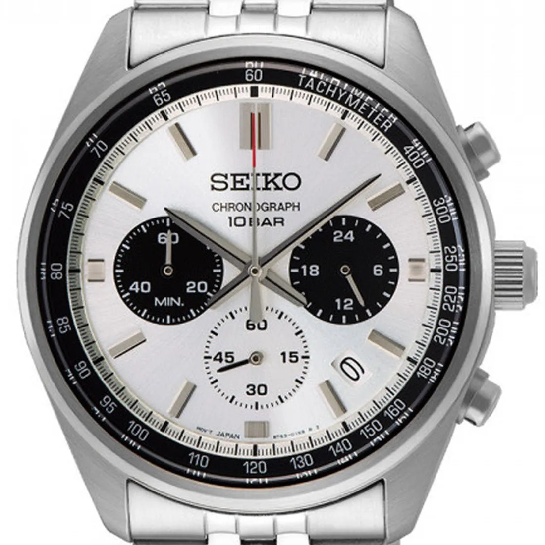 Seiko Quartz Chronograph SSB425P1 SSB425 SSB425P Analog Gents Watch