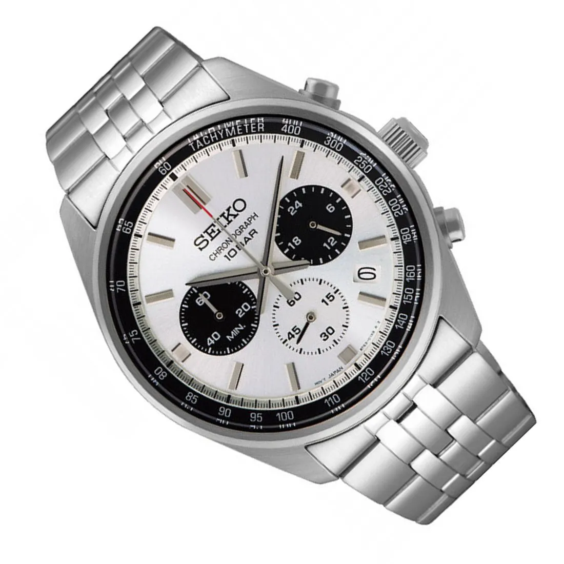 Seiko Quartz Chronograph SSB425P1 SSB425 SSB425P Analog Gents Watch