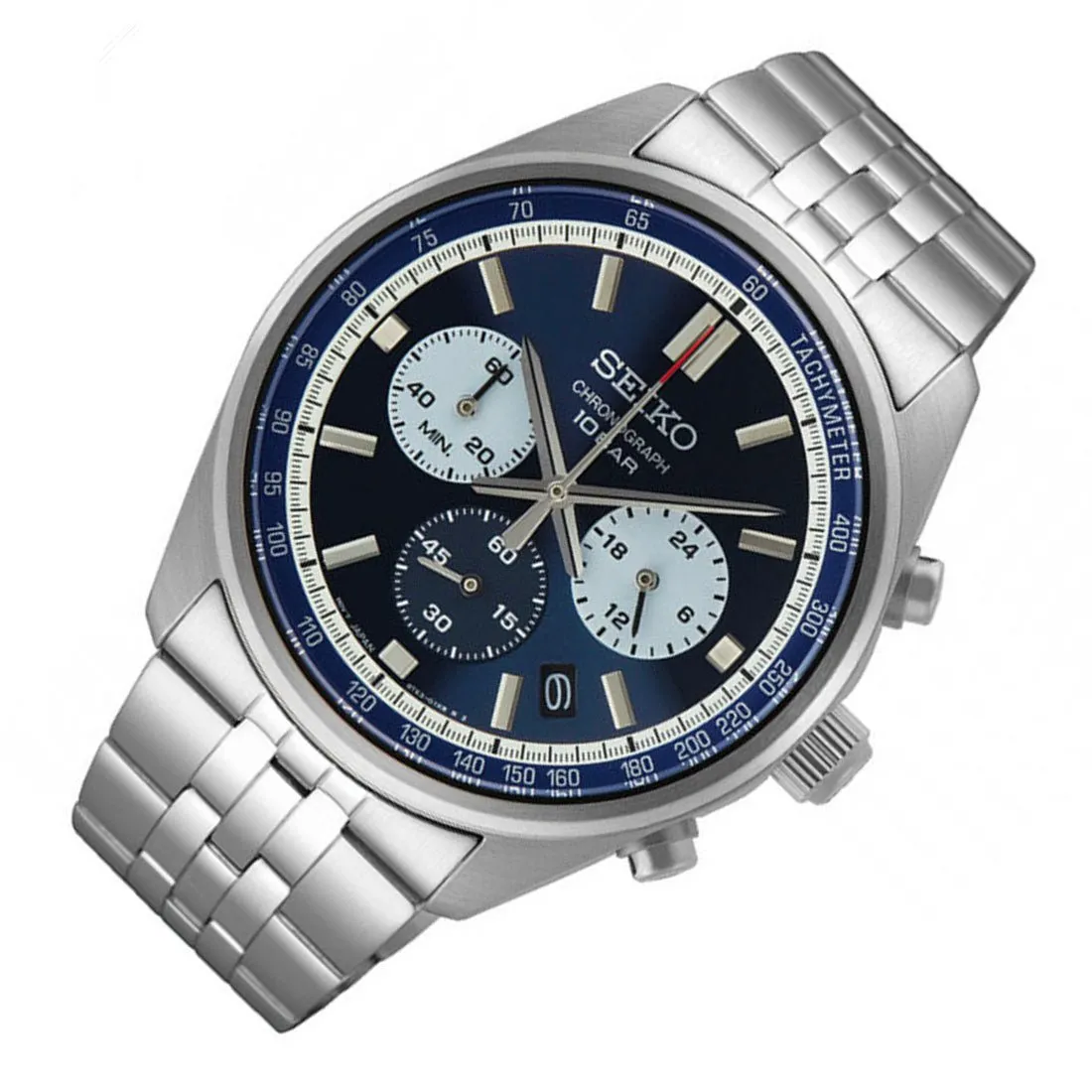 Seiko Quartz Chronograph SSB427P1 SSB427 SSB427P Analog Gents Watch