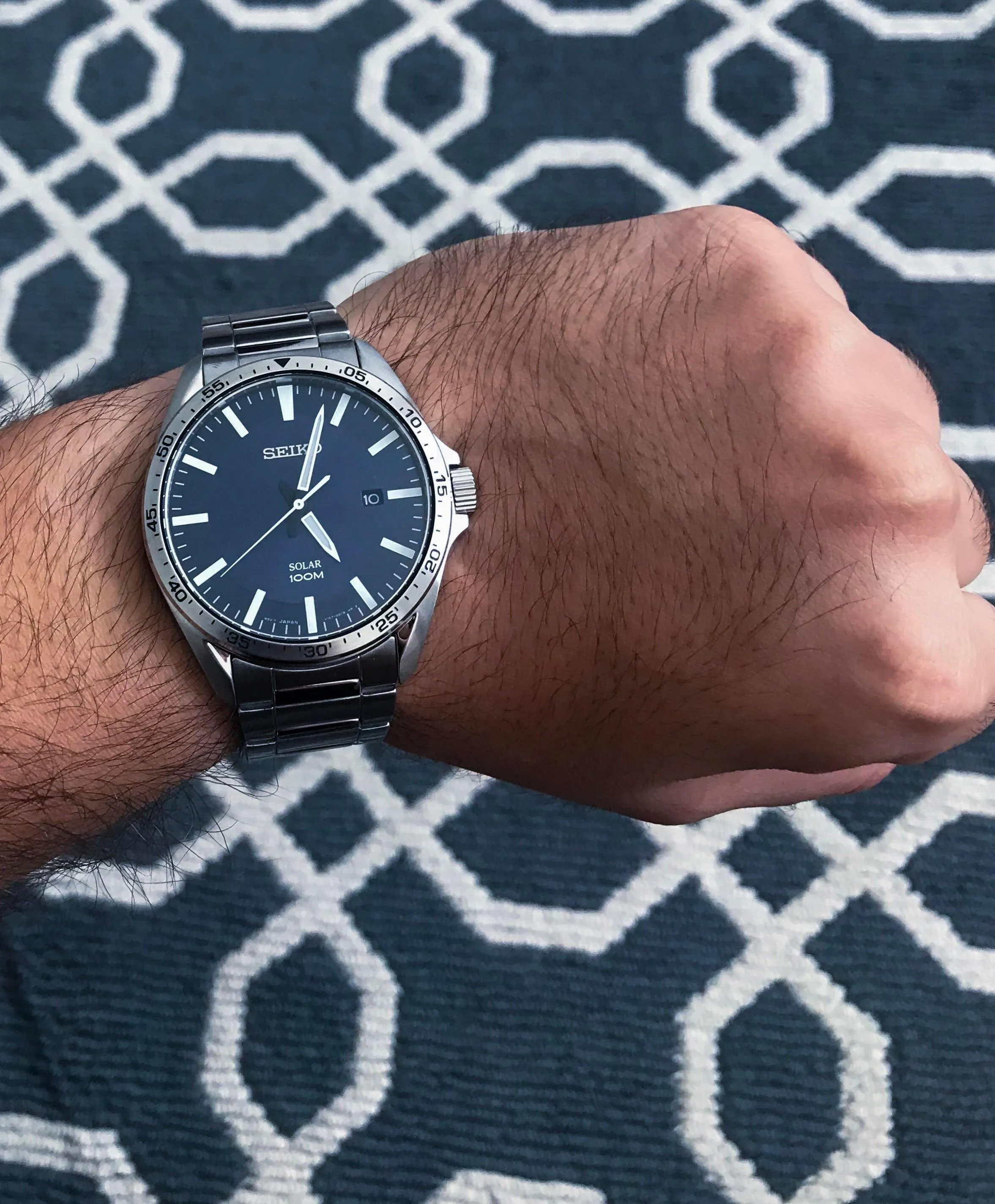 Seiko Solar Men's Watch SNE483