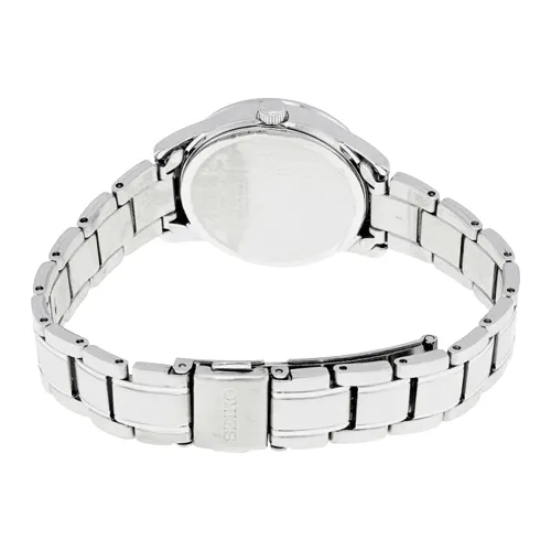 Seiko Solar Silvertone Women's Watch SUT167
