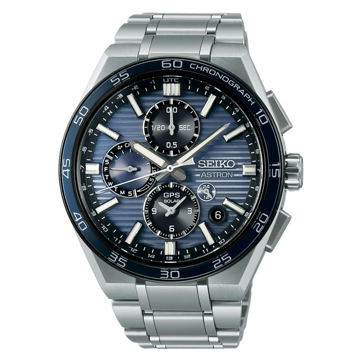 Seiko SSH175J1 SSH175 SSH175J ASTRON GPS Solar Dual Time Chronograph Watch