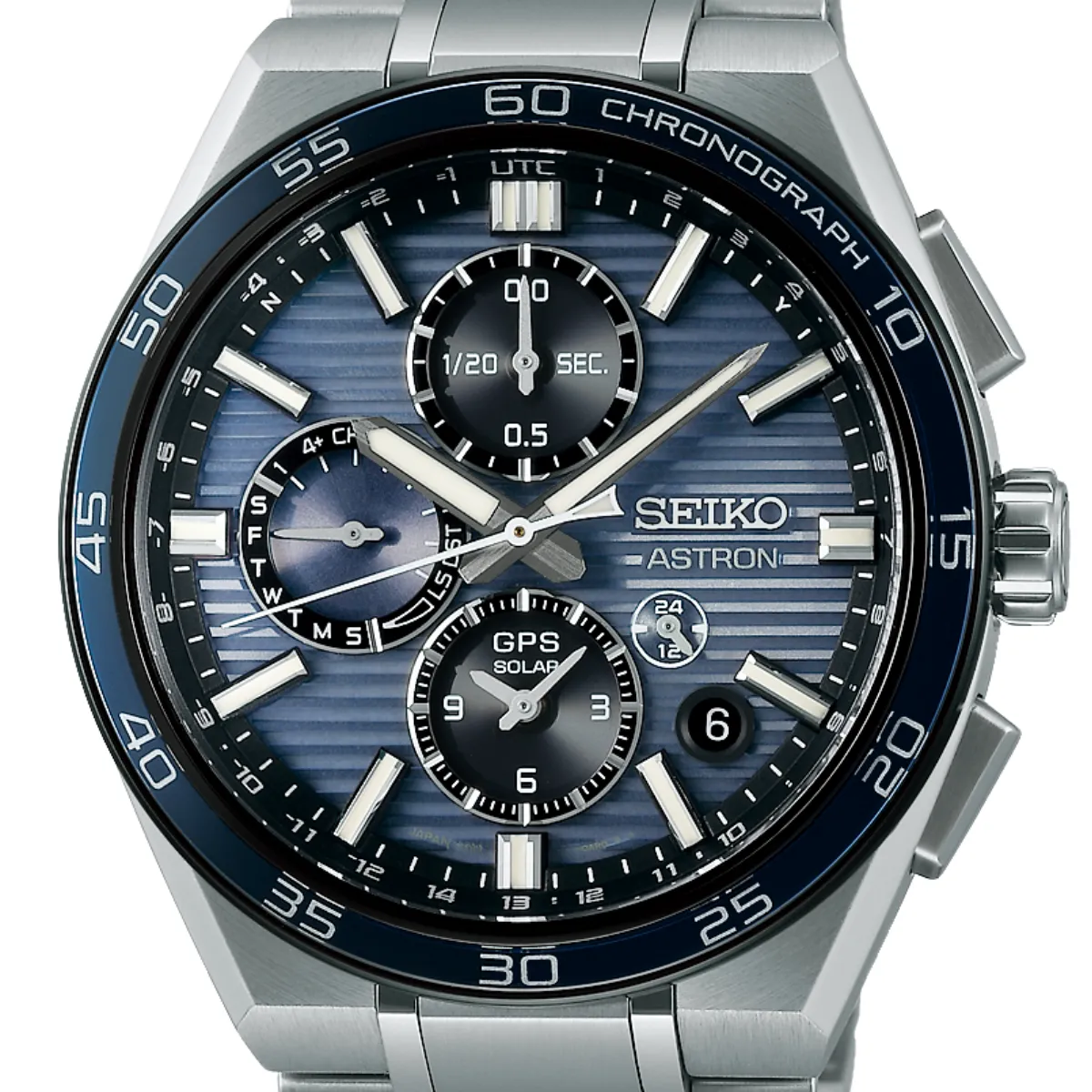Seiko SSH175J1 SSH175 SSH175J ASTRON GPS Solar Dual Time Chronograph Watch