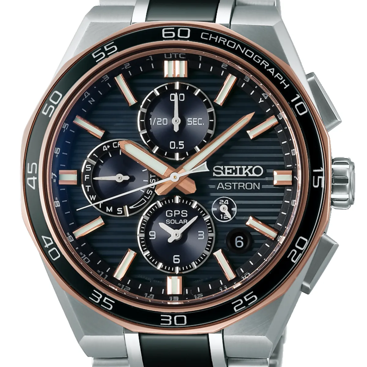 Seiko SSH180J1 SSH180 SSH180J ASTRON GPS Solar Limited Edition Dual Time Watch