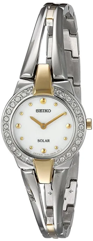 Seiko Women's SUP206 Two Tone Quartz Stainless Steel Casual Watch