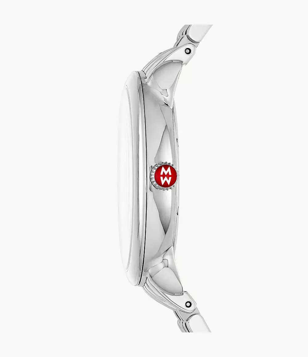 Serein Mid Stainless Diamond Dial Watch