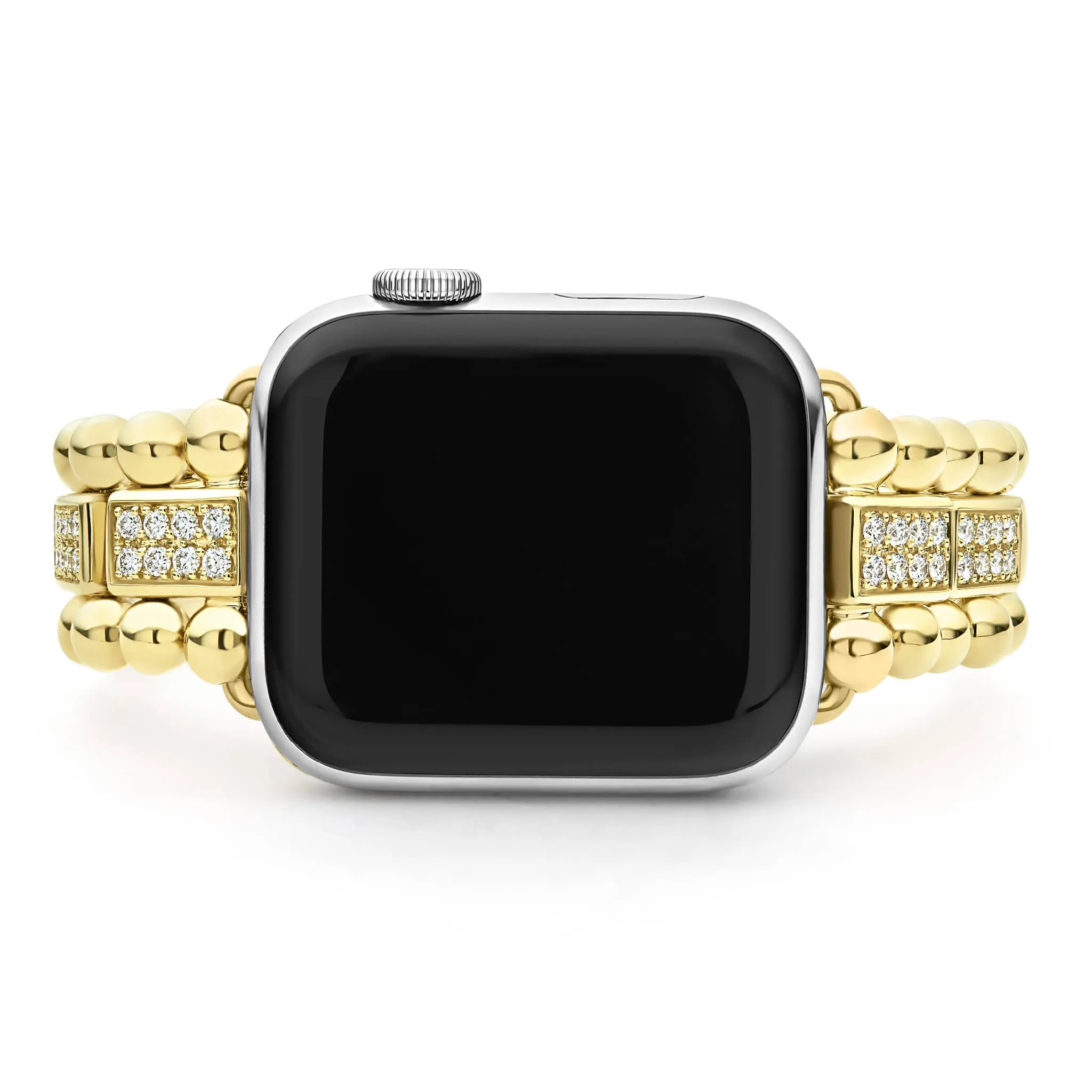 Smart Caviar 18K Gold Full Diamond Watch Bracelet-38-45mm