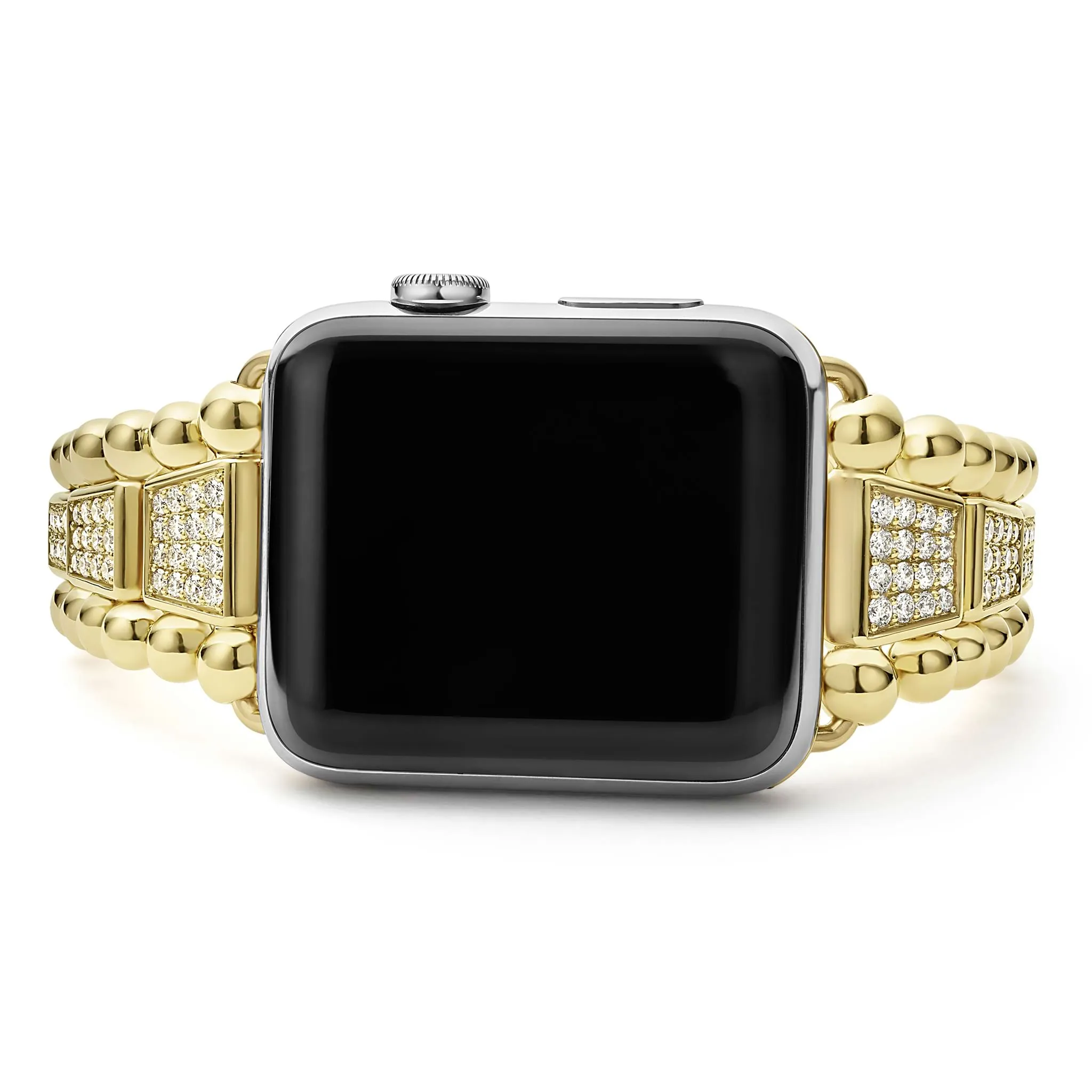 Smart Caviar 18K Gold Full Diamond Watch Bracelet-42-49mm