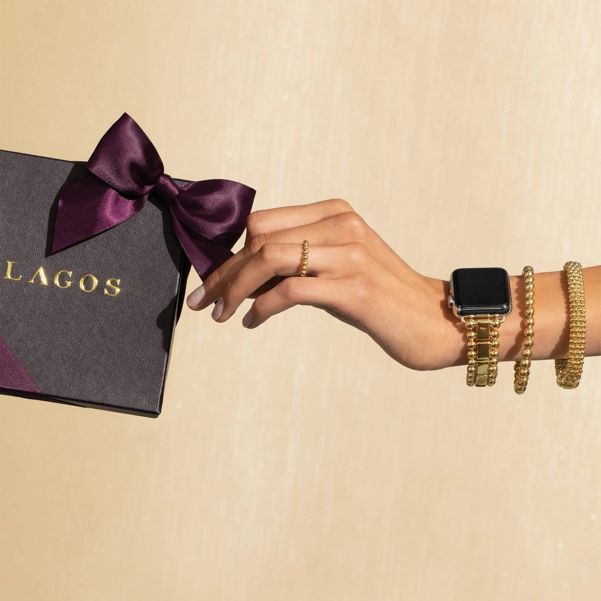 Smart Caviar 18K Gold Watch Bracelet-38-45mm