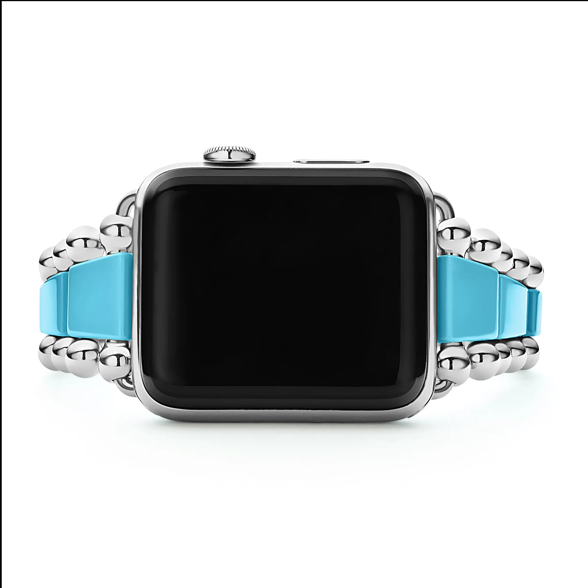 Smart Caviar Blue Ceramic and Stainless Steel Watch Bracelet-42-49mm