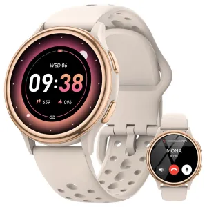 Smart Watches for Women [400 Watch Faces/Calls/Female Health], 1.27" Fitness Tracker Smartwatch for iPhone ＆ Android, Activity T