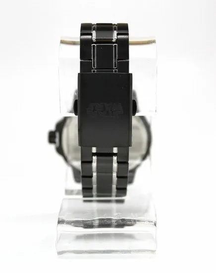 Stormtrooper Stainless Steel Mens Star Wars Watch with Black Two-toned Bracelet (STM2106)