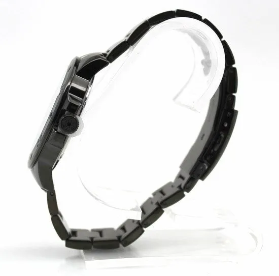 Stormtrooper Stainless Steel Mens Star Wars Watch with Black Two-toned Bracelet (STM2106)