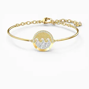 Swarovski Shine Wave Bangle Light Multi-Ed Size M