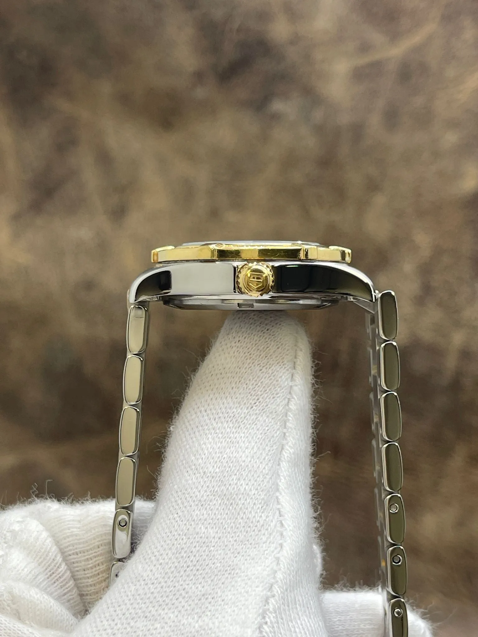 TAG Heuer Aquaracer WAF1450 White MOP Diamond Dial Quartz Women's Watch