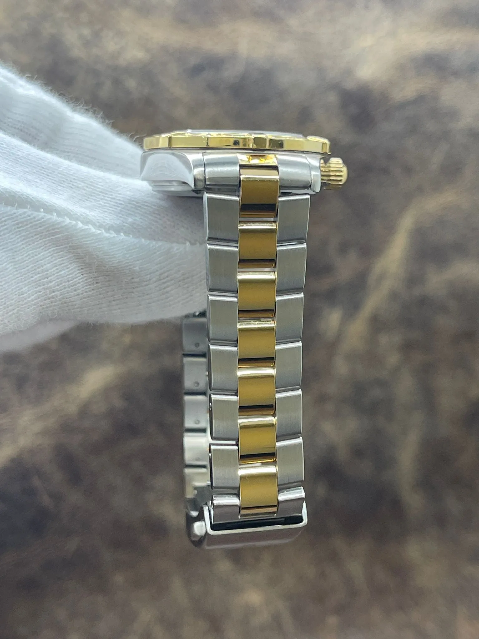 TAG Heuer Aquaracer WAF1450 White MOP Diamond Dial Quartz Women's Watch