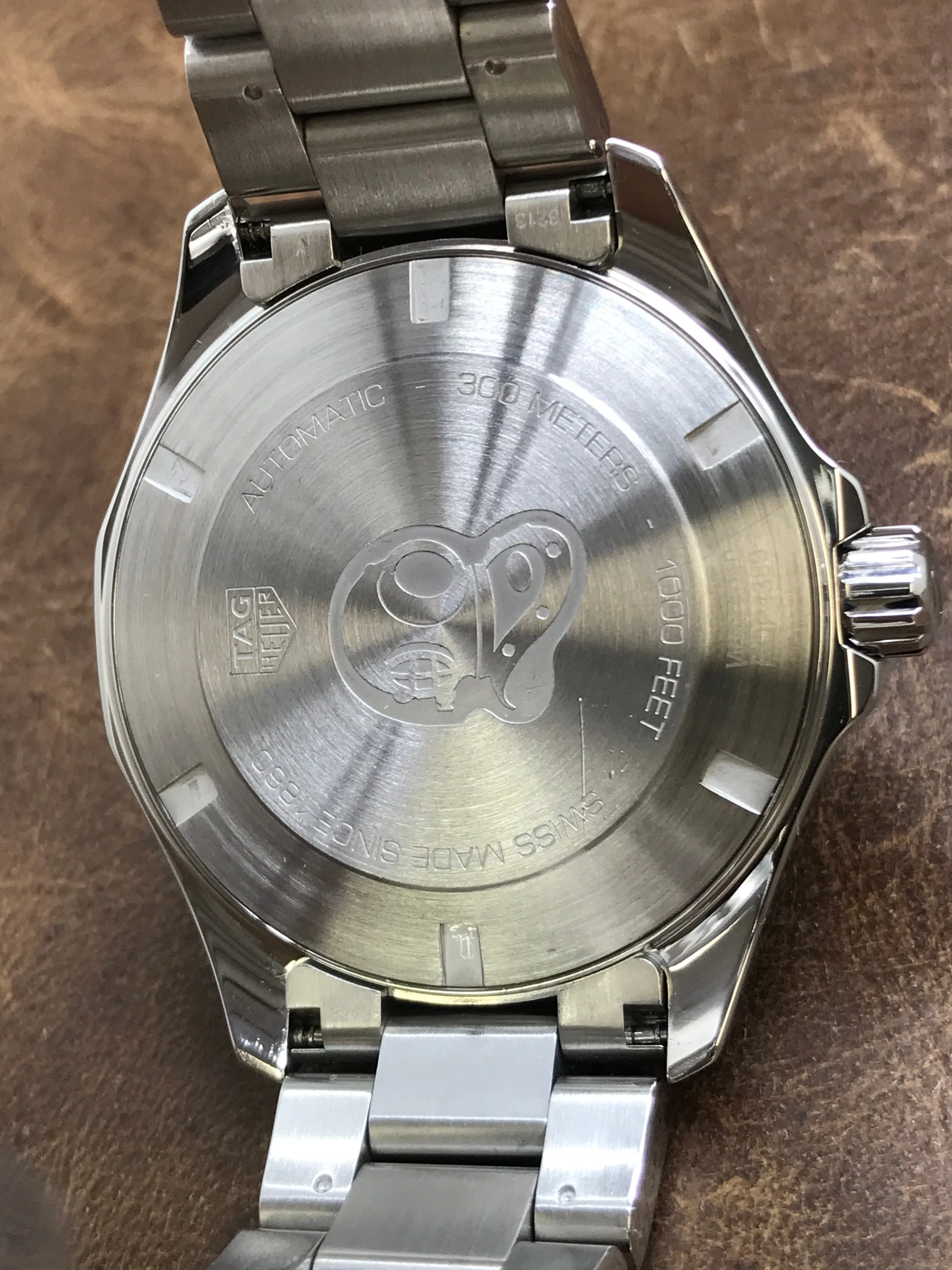 TAG Heuer Aquaracer way2010.ba0927 Black Dial Automatic Men's Watch