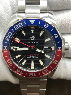 TAG Heuer Aquaracer WAY201F Black Dial Automatic  Men's Watch