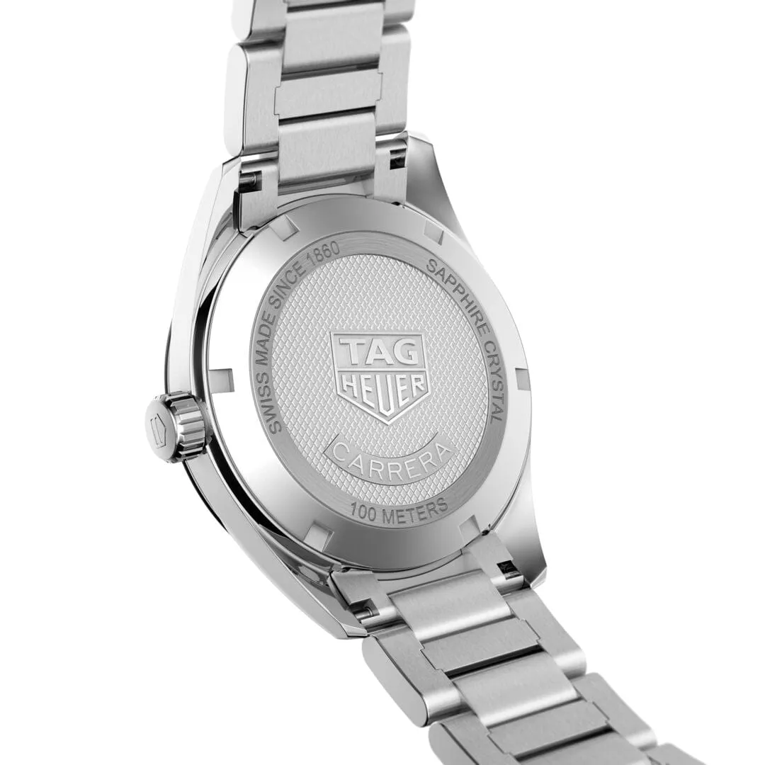 TAG Heuer Blue and Rose Gold Dial 36mm Lady Carrera Watch