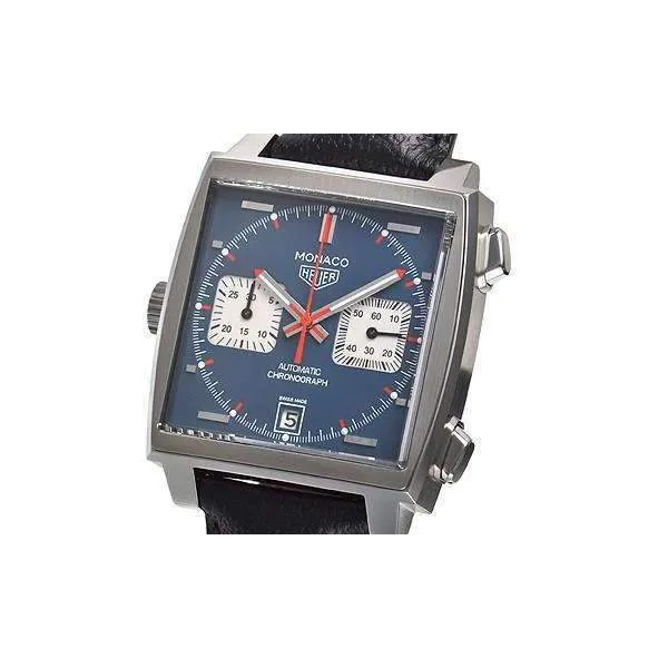 TAG HEUER CALIBER 11 BLUE CHRONOGRAPH MEN WATCH CAW211P.FC6356