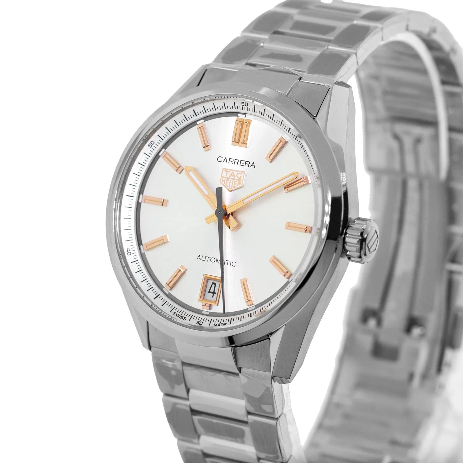TAG Heuer Carrera 36mm Stainless Steel with Silver Index Dial WBN2310.BA0001