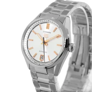 TAG Heuer Carrera 36mm Stainless Steel with Silver Index Dial WBN2310.BA0001