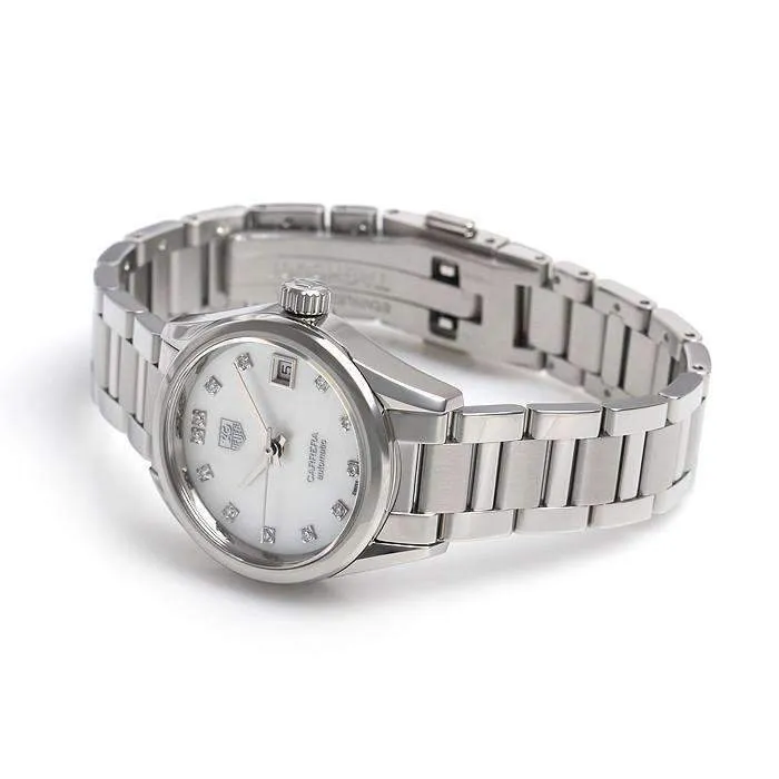 TAG HEUER CARRERA AUTOMATIC STAINLESS STEEL WOMEN WATCH WAR2414.BA0776