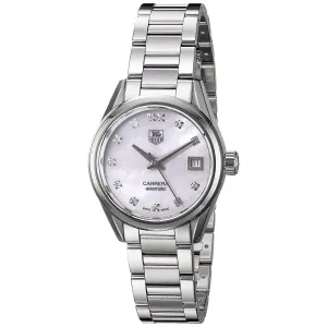 TAG HEUER CARRERA AUTOMATIC STAINLESS STEEL WOMEN WATCH WAR2414.BA0776