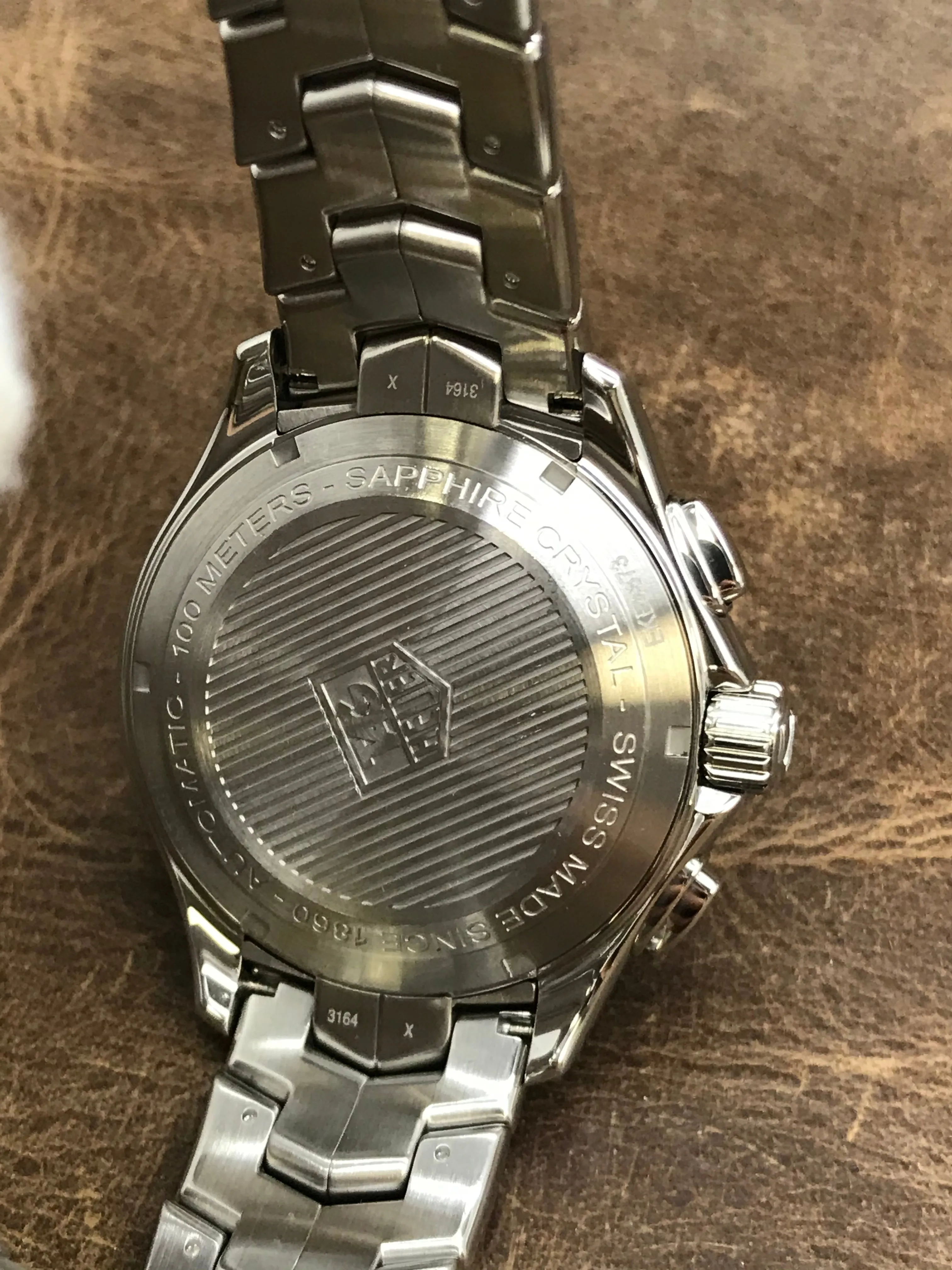 TAG Heuer Link Chronograph CAT2010 Black Dial Automatic Men's Watch