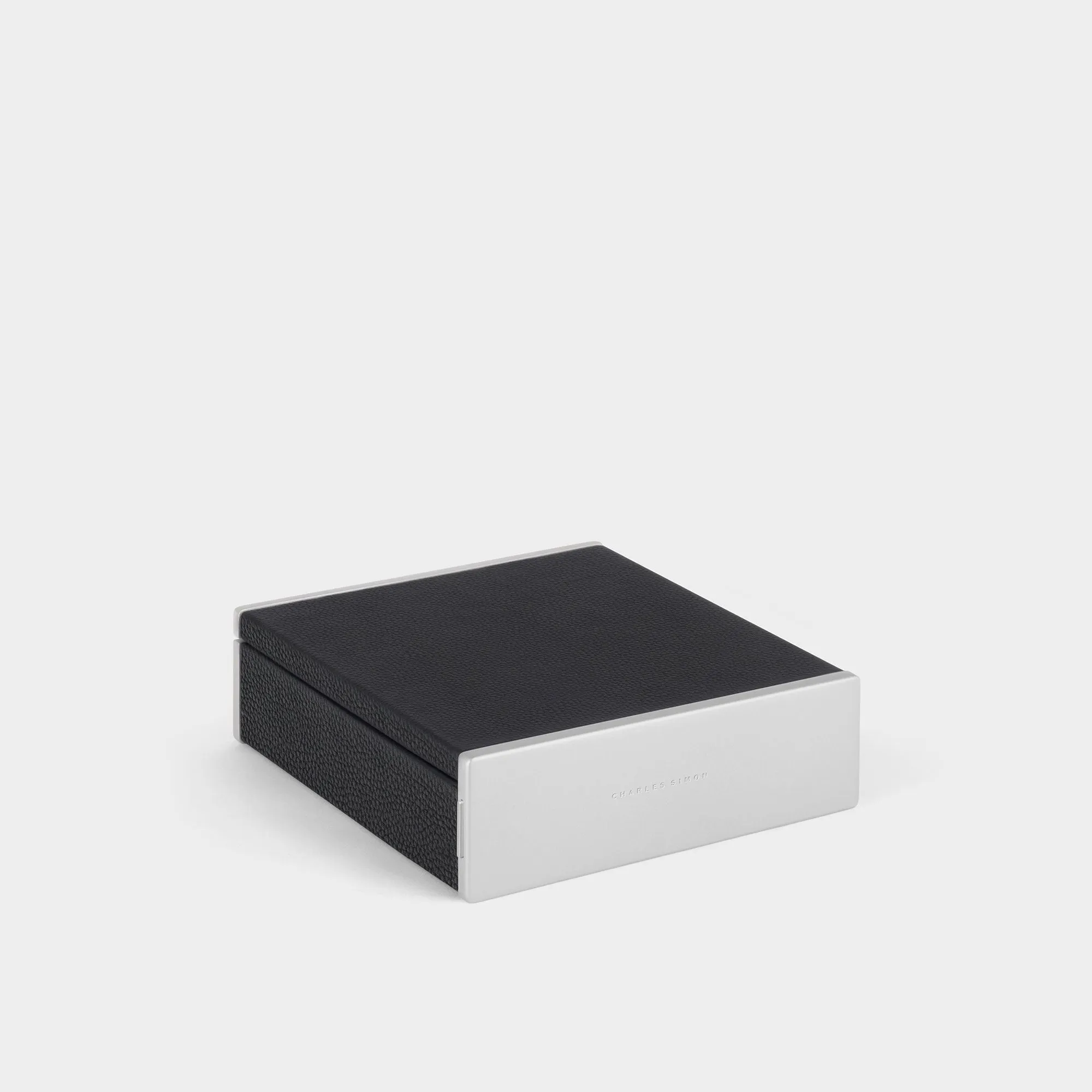 TAYLOR 2 WATCH AND JEWELRY BOX - BLACK / GREY