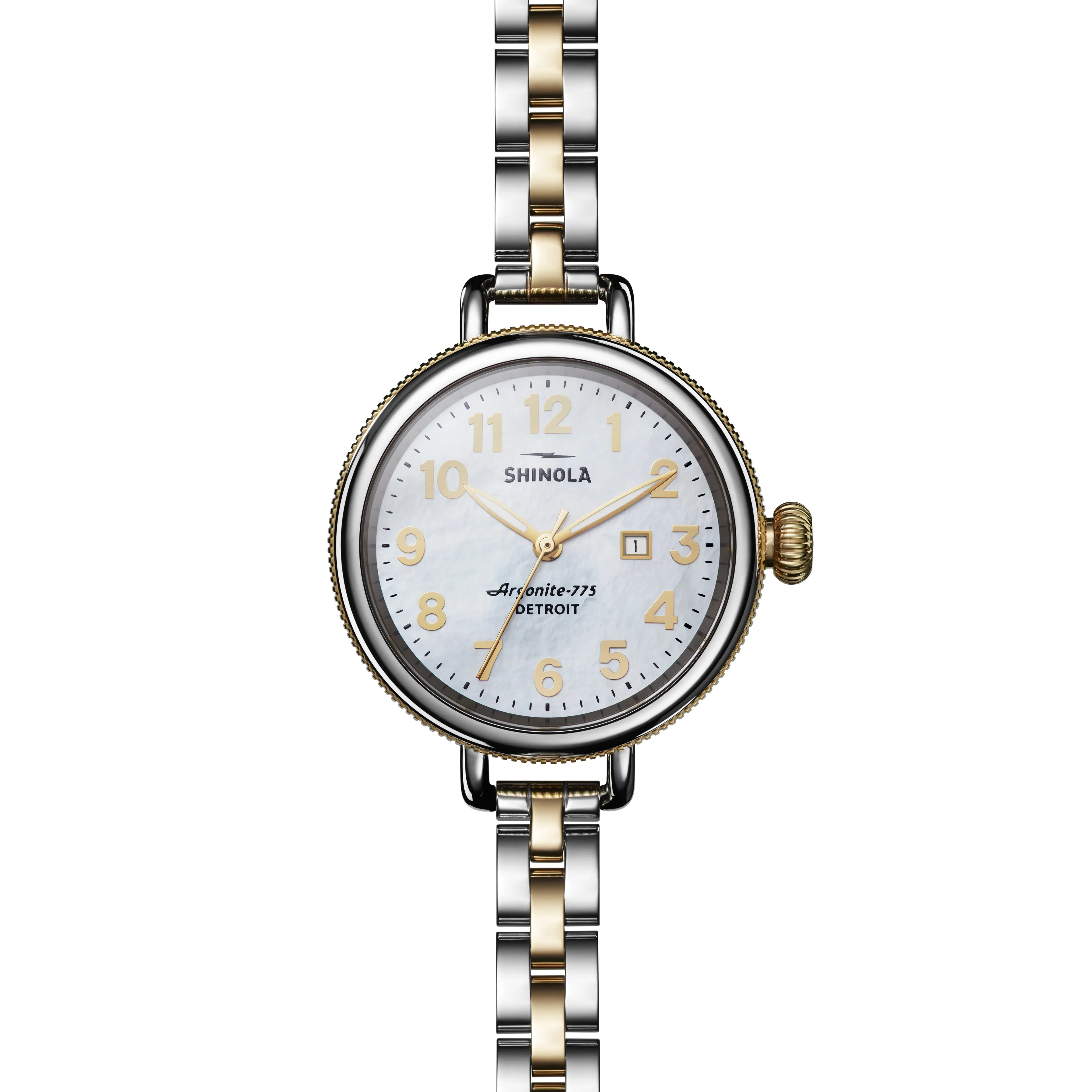 The Birdy 34mm with Mother Of Pearl Dial