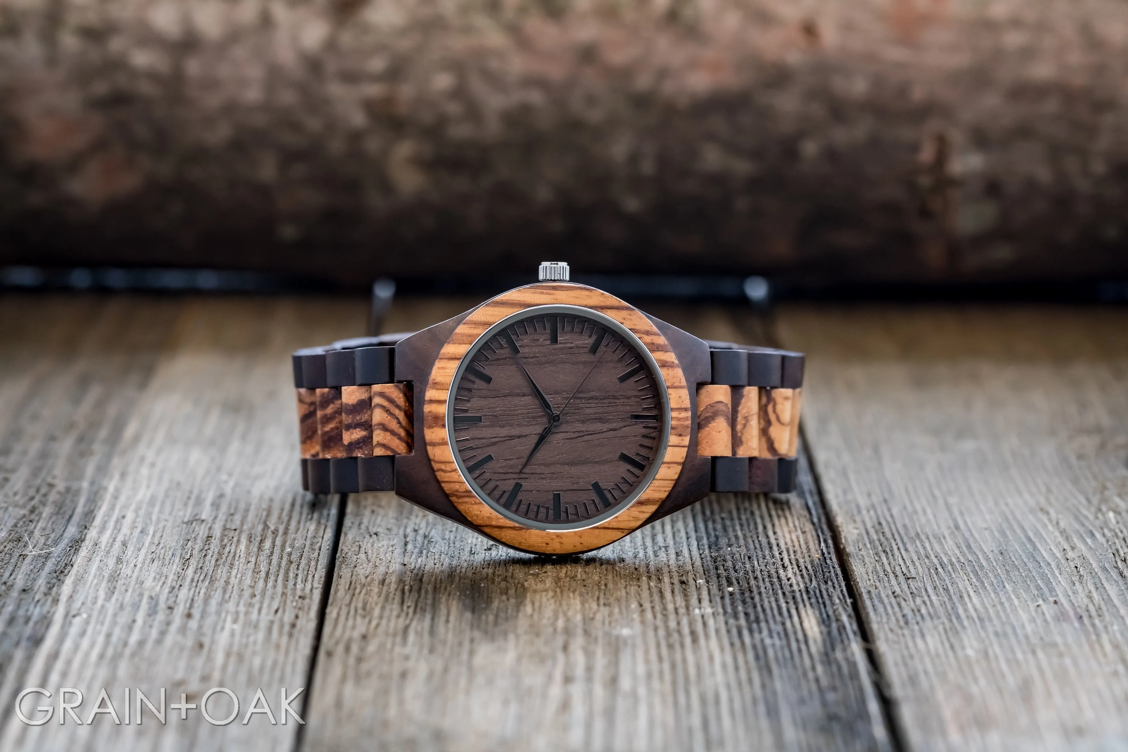 The Ridge Zebrawood   Ebony | Set of 11