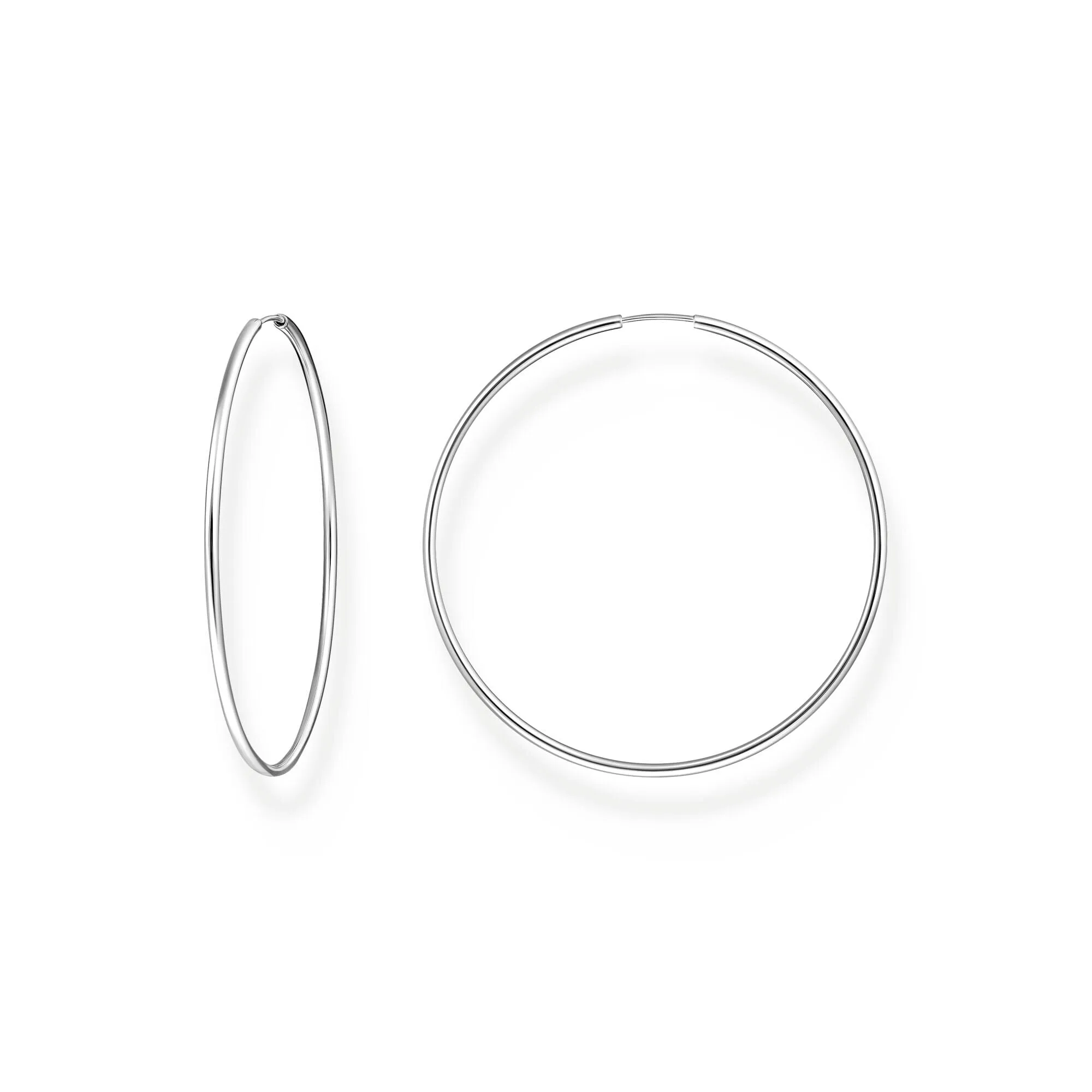 THOMAS SABO Hoop Earrings Large Silver