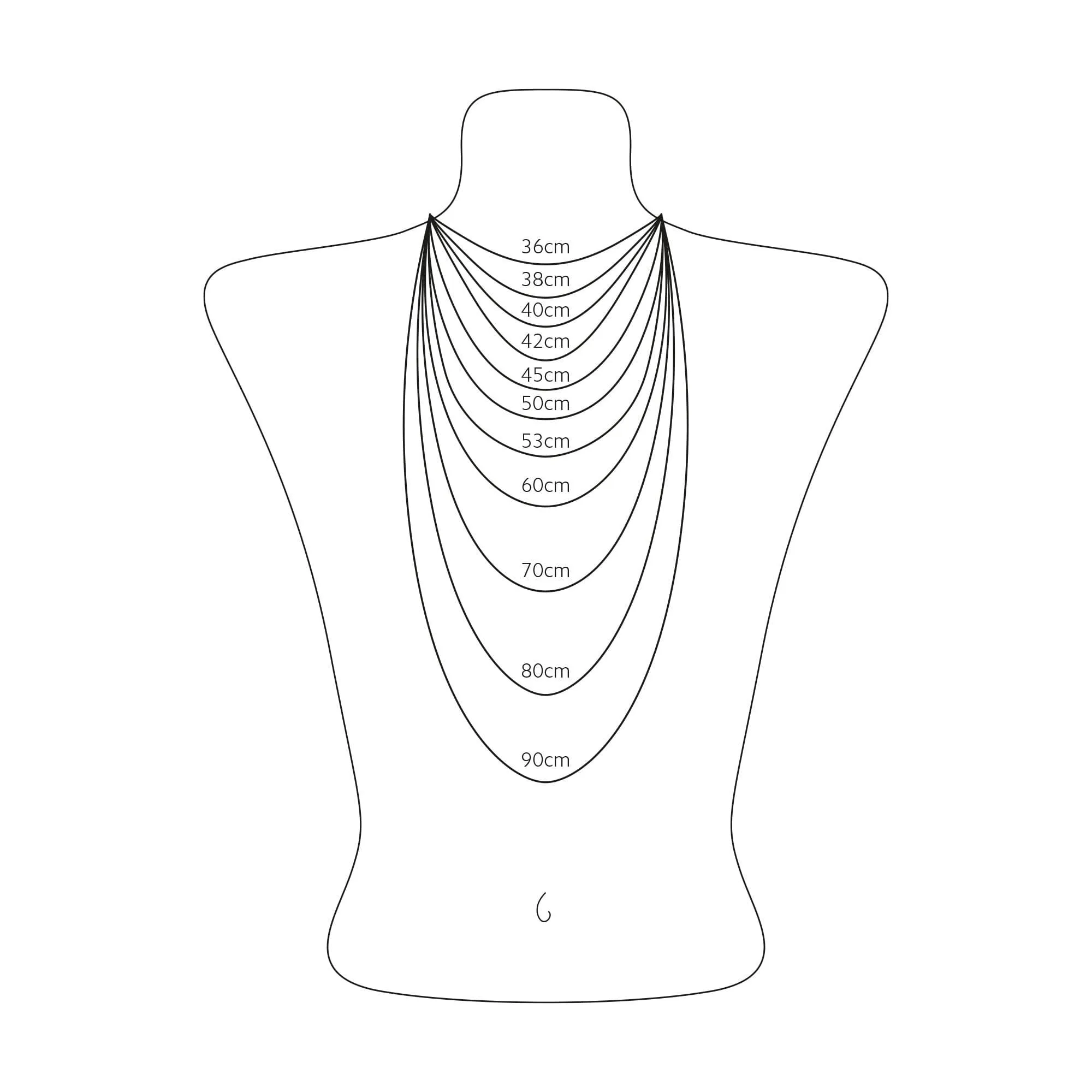 THOMAS SABO Necklace with letter pendant D and white zirconia - silver