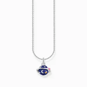 THOMAS SABO Necklace with Saturn pendant