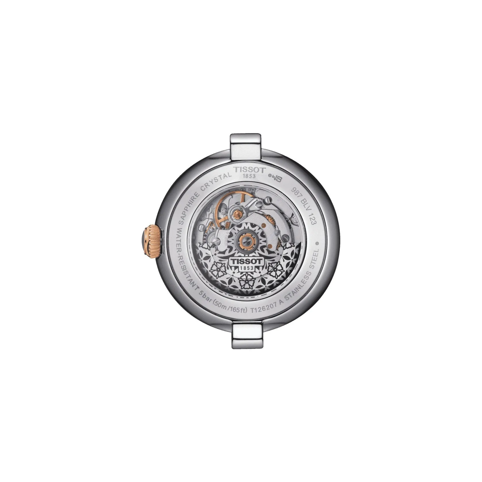 Tissot Bellissima Automatic Ladies Two Tone Watch