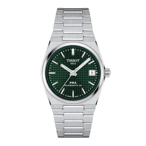 Tissot PRX Powermatic 80 (35mm) Stainless Steel Green Dial Watch