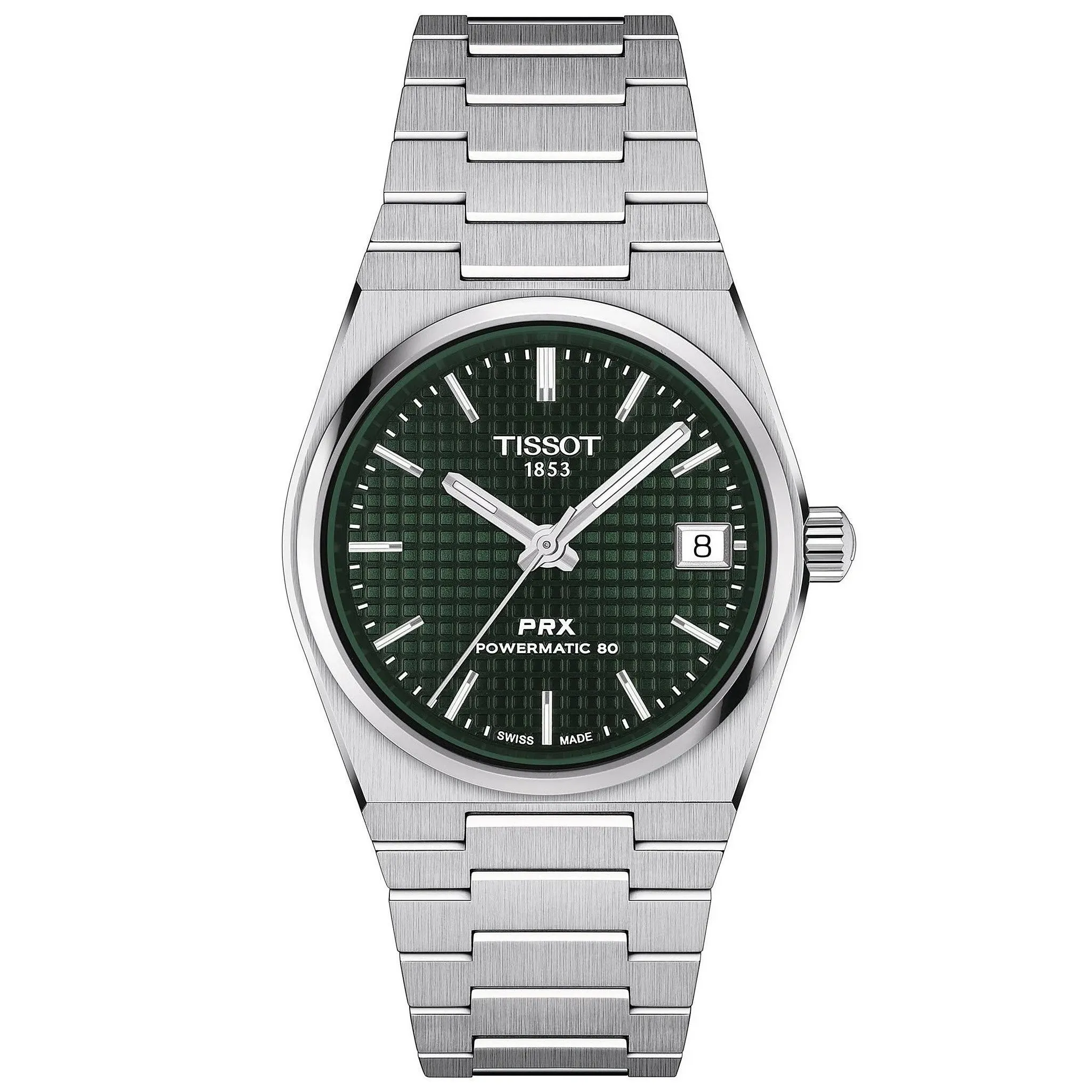 Tissot PRX Powermatic 80 (35mm) Stainless Steel Green Dial Watch