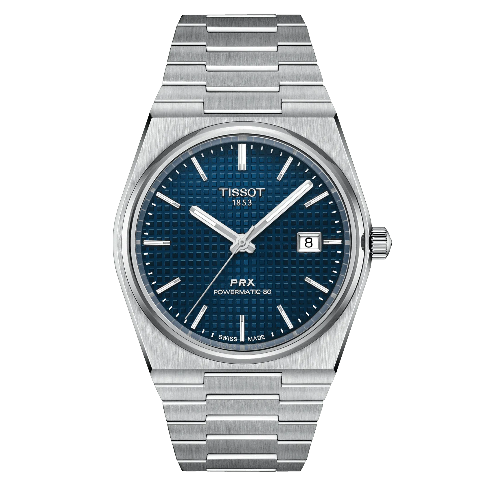 Tissot PRX Powermatic 80 Blue Dial Automatic Men's Watch T1374071104100
